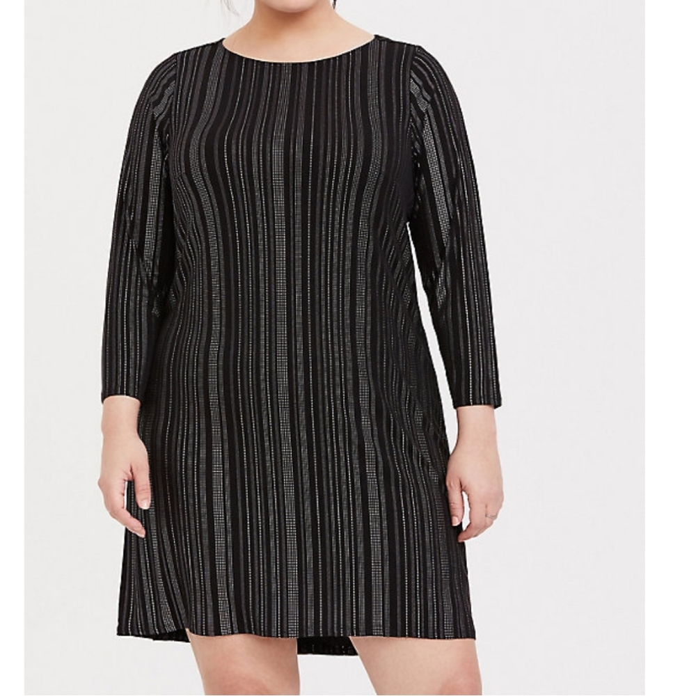 Torrid Black Studded Dress